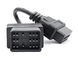 Перехідник адаптер для сканера Toyota Тойота 17 Pin -> OBD 2 ELM327