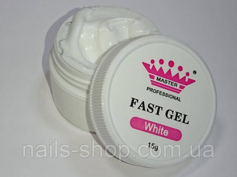 Acryl gel (поли гель) Master Professional ,15 мл (White)