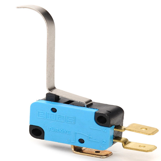 Мікровимикач з довгим зігнутим важелем, фото 1