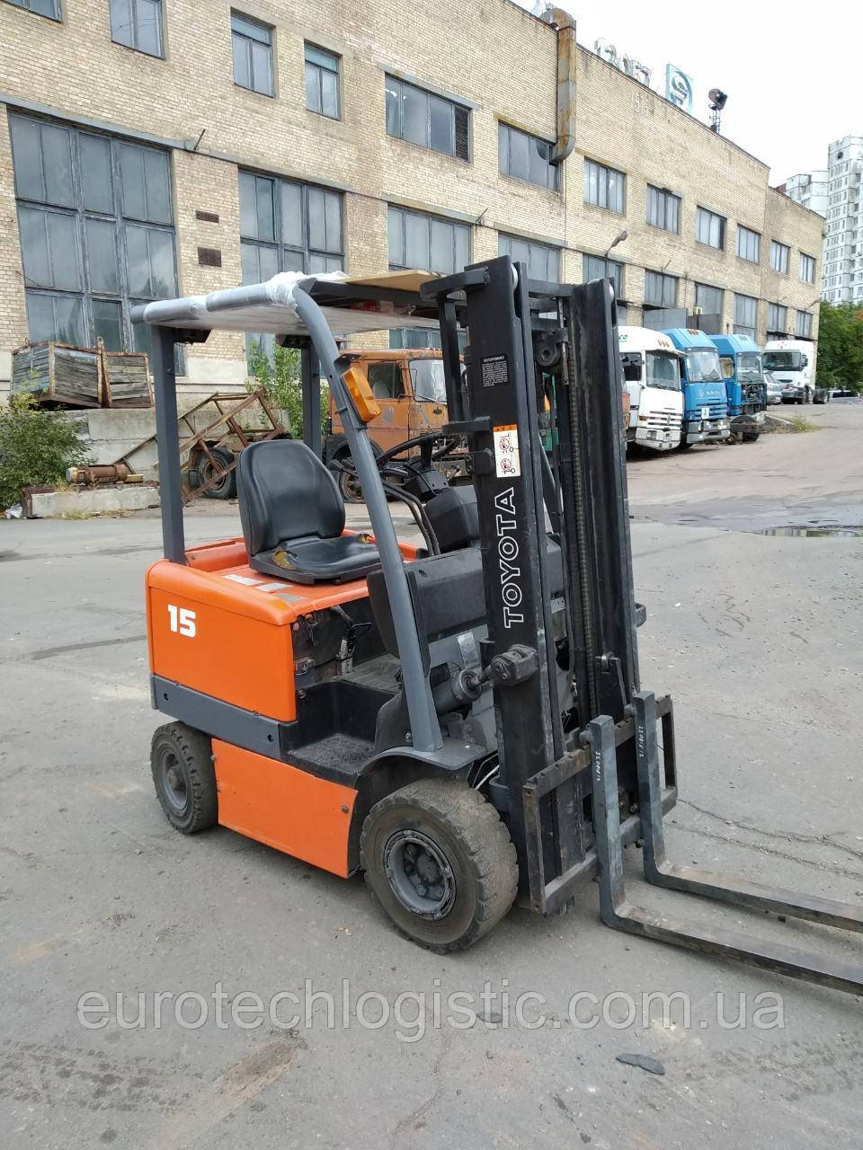 Вилковий навантажувач Toyota 6FB15., фото 1
