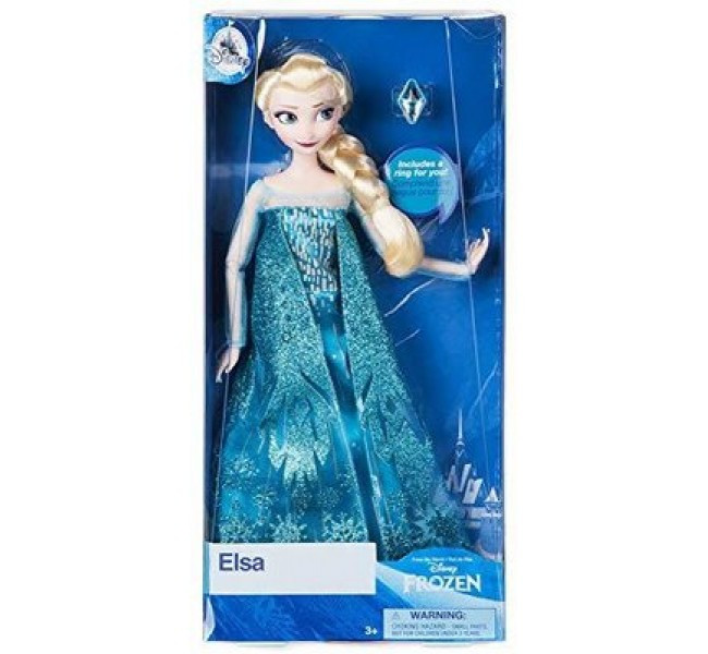 Лялька Ельза Elsa Classic Doll Дісней Disney з кільцем