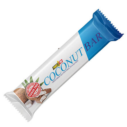 Вуглеводний батончик без цукру Power Pro Coconut Bar 20 х 50 g, фото 3