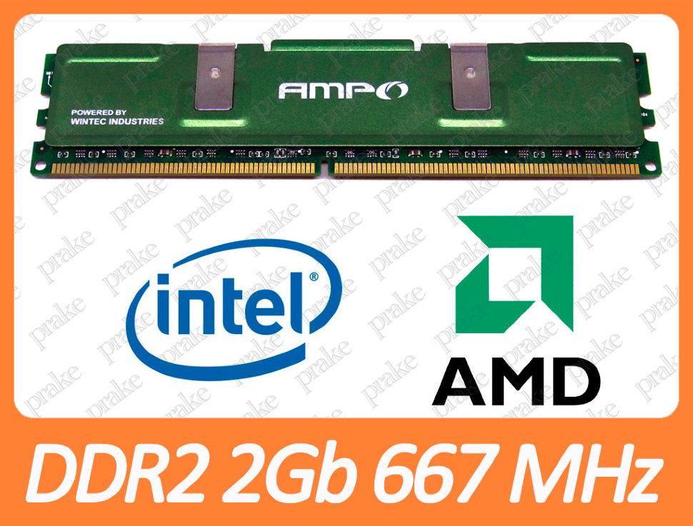 DDR2 2GB 667 MHz (PC2-5300) Wintec Ampo 3AMD2667-4G2K-R