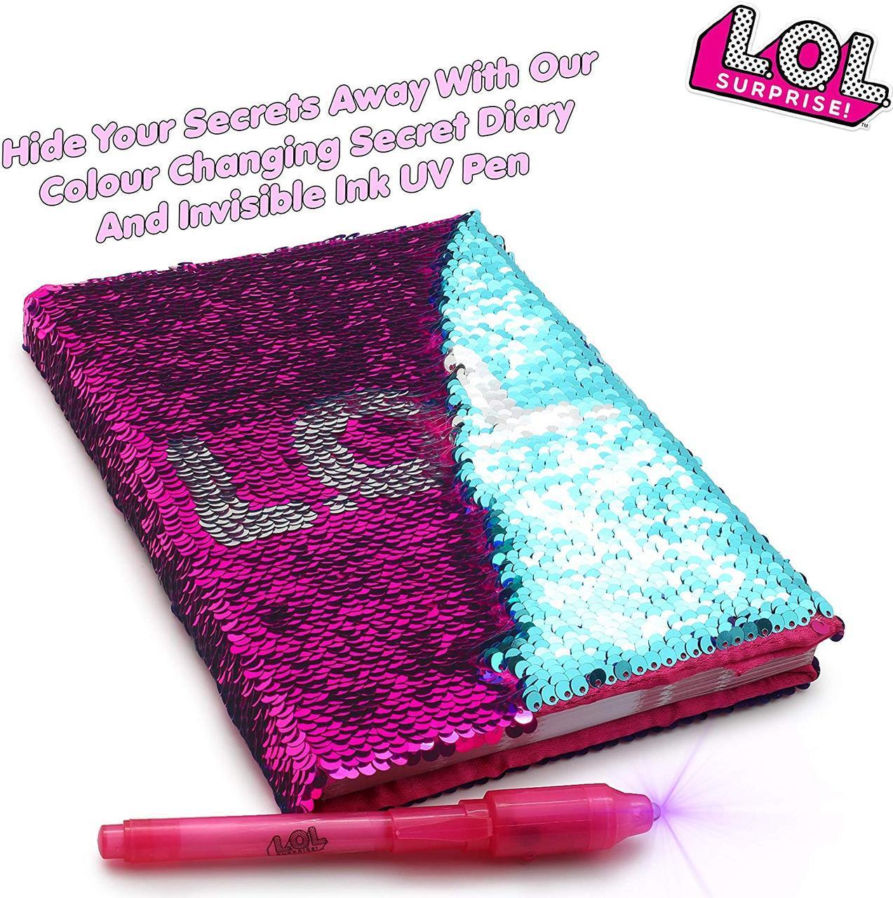 ЛОЛ Щоденник Секретний із паєтками (L.O.L. Surprise! Girls Secret Diary. ЛОЛ Секретний щоденник )