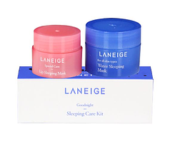Нічний набір кремів для обличчя Laneige Goodnight Care Kit (2 Items) 15 мл, 3 мл