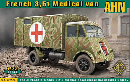 Медичний фургон на базі 3,5т. вантажного автомобіля AHN. 1/72 ACE 72524, фото 1