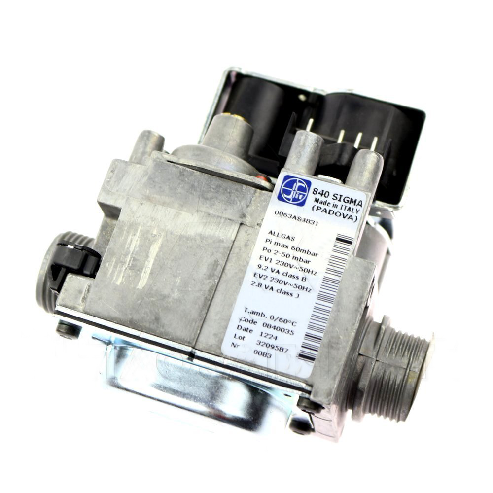 Газовий клапан 840 SIGMA ЕНЕРГОЗАЛЕЖНИЙ 0.840.035