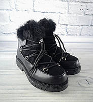 Зимние ботинки для девочек Черный Clibee