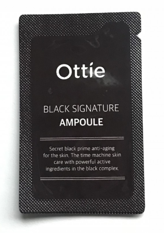 Ампульна сироватка преміумкласу Ottie Black Signature Ampoule Пробник 1 мл