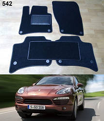 Ворсові килимки на Porsche Cayenne 2 '10-17