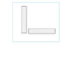 Картридж із поліпропілену PP20B, 20 мікрон.