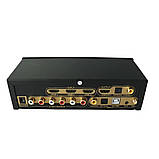 Аудіо декодер 5.1 з Bluetooth HDMI 3 на 1 порт ARC 4K конвертер цифрового звуку SPDIF digital audio ЦАП оптика коаксіальний DTS /, фото 4
