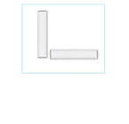 Картридж із поліпропілену PP20B, 5 мікрон.