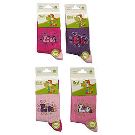 Шкарпетки First для дівчинки. 24-26