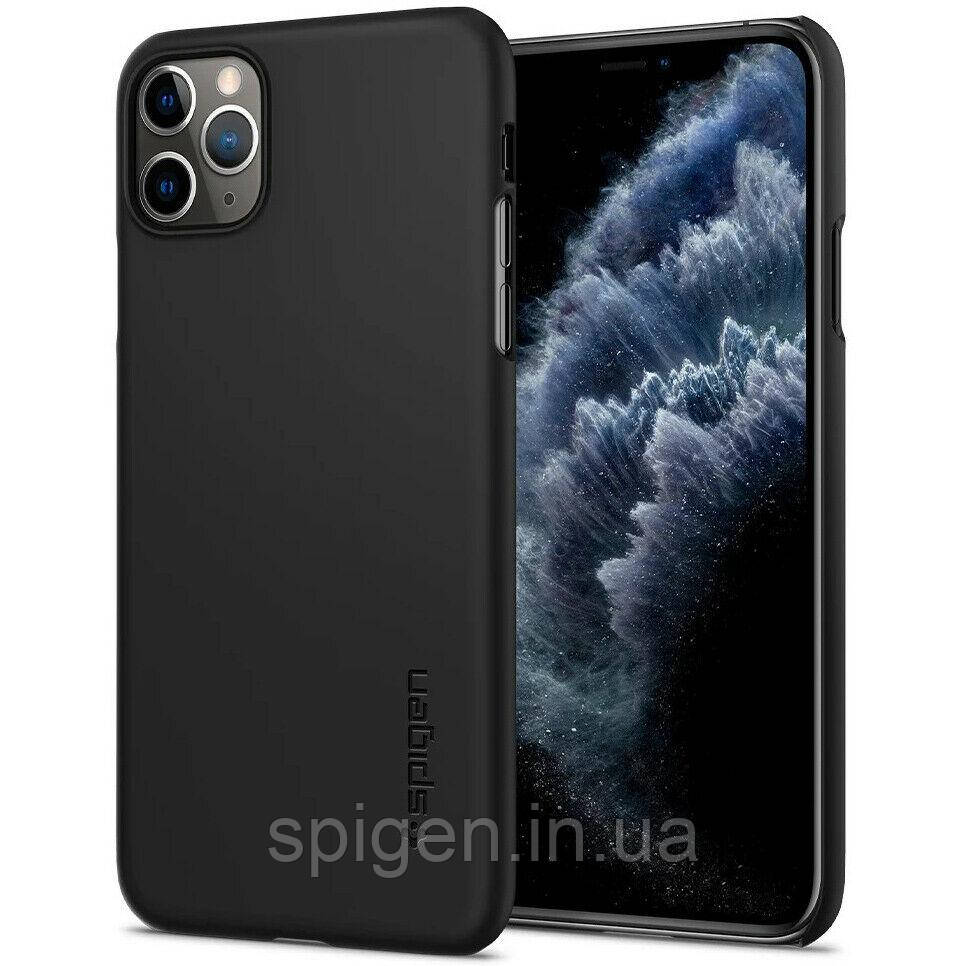 Чохол Spigen для iPhone 11 Pro Max Thin Fit, Black