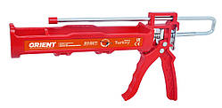 Пістолет для хімічного анкера (рідкого дюбелю), силікону, клею, герметика ORIENT AKT19PY пастик