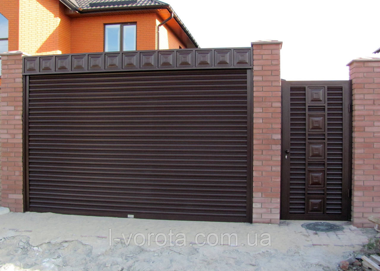 Сталеві рулонні ворота ТМ HARDWICK 3500, 2100