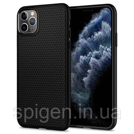 Чохол Spigen для iPhone 11 Pro Liquid Air, Matte Black, фото 1