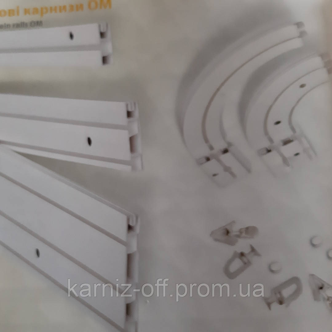 Комплект закінчень для карниза стельового ОМ2 .