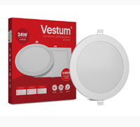 СВЕТИЛЬНИК LED ВРЕЗНОЙ КРУГЛЫЙ VESTUM 24W 6000K 220