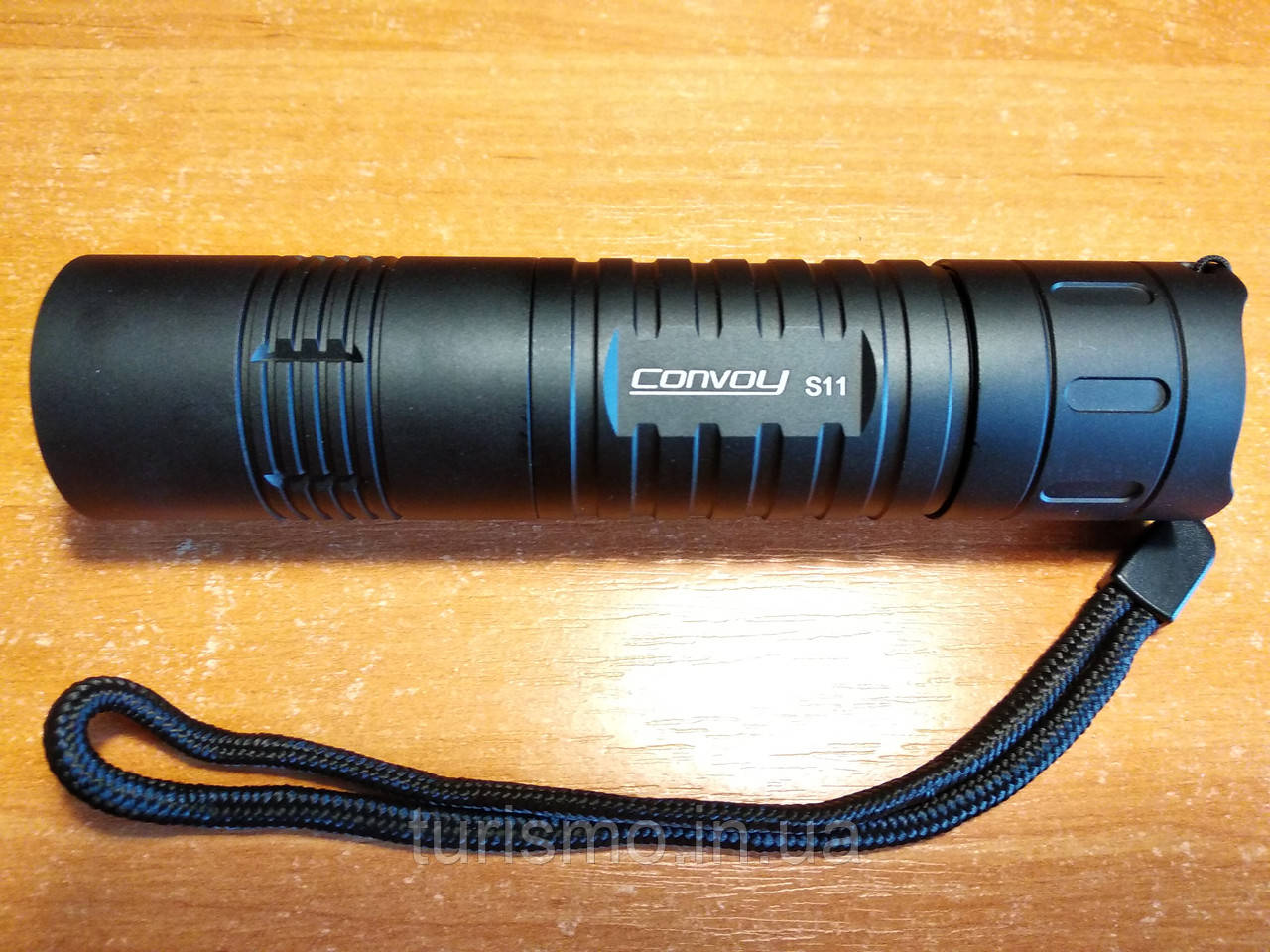 Convoy S11 (OP) корпус чорний, діод XHP 70.2 4000K, драйвер 12 груп із термоконтролем