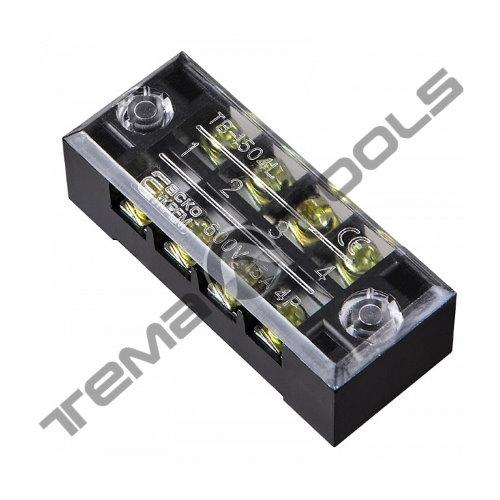 Клемна колодка ТВ-1504 15А 4 полюси (блок затискачів)