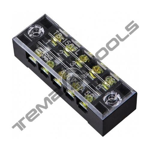 Клемна колодка ТВ-6006 60А 6 полюсів (мідь)