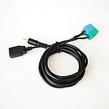 КАБЕЛЬ ISO 20-Pin AUX USB універсальний, фото 2