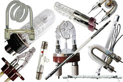 Лампи імпульсні газорозрядні ІФК, ІФП, ПОЗОВ, ІСП, ХОР, ФБ, ИСШ, СК.
