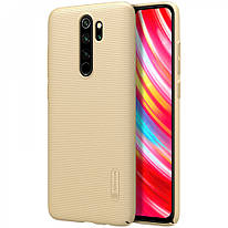 Чехол Nillkin Super Frosted Shield для Xiaomi Redmi Note 8 Pro Gold