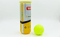Мяч для большого тенниса TELOON (3шт) (в вакуумной упаковке)
