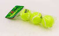 М'яч для великого тенісу TELOON (3 шт.) (у пакеті)