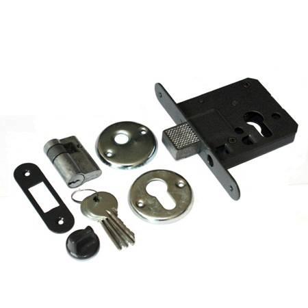 Замок врізний Тандем 1-АМ(з циліндром), фото 1