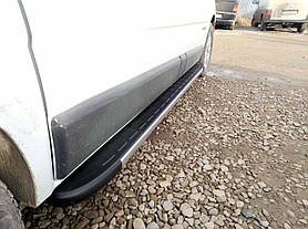 Бічні пороги Duru (алюм., довга база) 2 шт. Renault Trafic, Opel Vivaro 2001-2014, Erkul DUR273