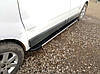 Бічні пороги Duru (алюм., довга база) 2 шт. Renault Trafic, Opel Vivaro 2001-2014, Erkul DUR273, фото 3