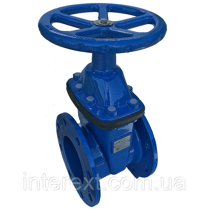 Засувка чавунна з погумованим клином Tecofi VOC 4241C-00 DN400 PN16