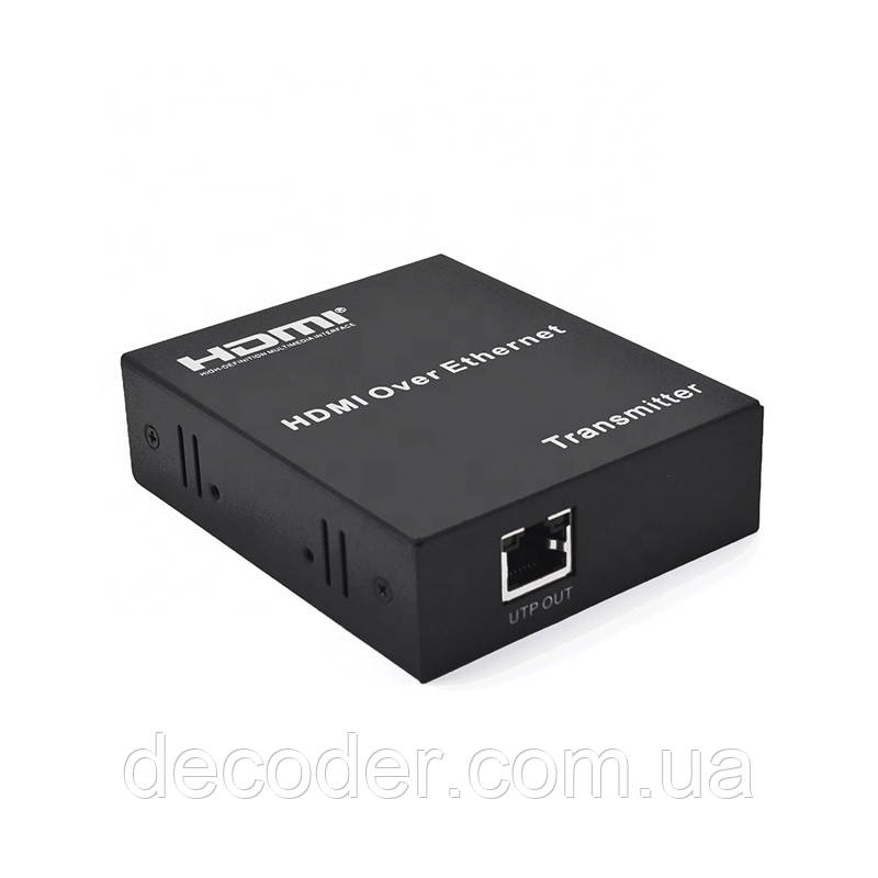 Подовжувач HDMI відео сигналу по UTP кабелю TCP/IP по одній кручений парі передавач перетворювач HDMI Extender 120M rj45 по