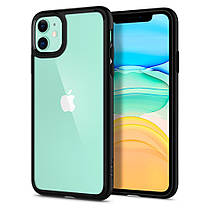 Чохол Spigen для iPhone 11 Hybrid Ultra, Matte Black, фото 3