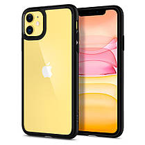 Чохол Spigen для iPhone 11 Hybrid Ultra, Matte Black, фото 5