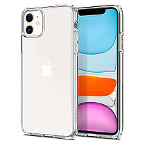 Чохол Spigen для iPhone 11 Liquid Crystal, Crystal Clear, фото 4