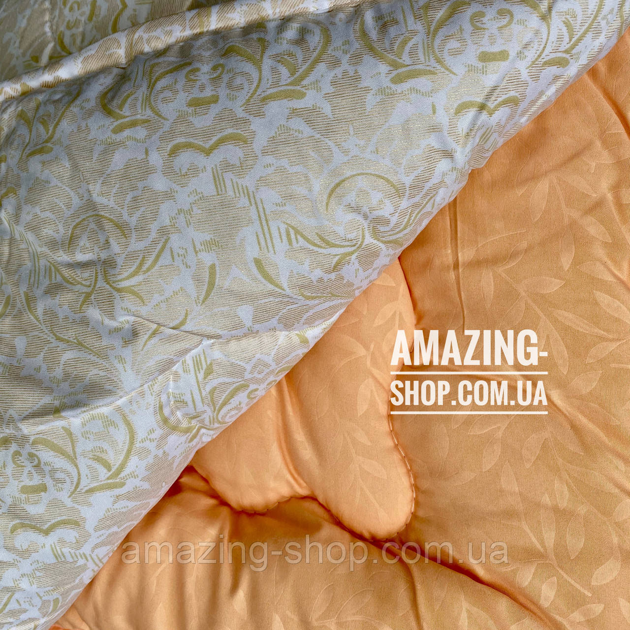 Ковдра на всі сезони "АРДА" Розмір Євро 195*215 см. Ковдра 4 сезони. Стьобана ковдра на холофайбері, фото 1