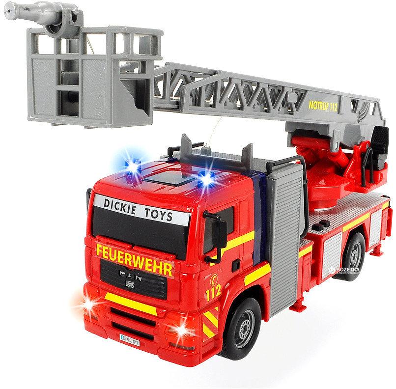 Пожежна функціональна машина з водометом (світло і звук) 31 см - City Fire Engine Dickie Toys 3+ (3715001)