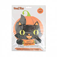 Набор стикеров Черный кот пена 14х15см для Хэллоуина