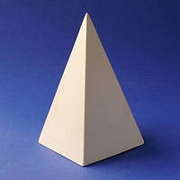 Гіпсова фігура Alizarin Піраміда для малюнка в класі ІЗО 12х7 см (g01003)