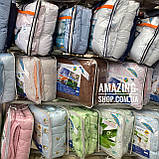 Ковдра на всі сезони "АРДА" Розмір Євро 195*215 см. Ковдра 4 сезони. Стьобана ковдра на холофайбері, фото 4