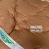 Ковдра на всі сезони "АРДА" Розмір Євро 195*215 см. Ковдра 4 сезони. Стьобана ковдра на холофайбері, фото 6