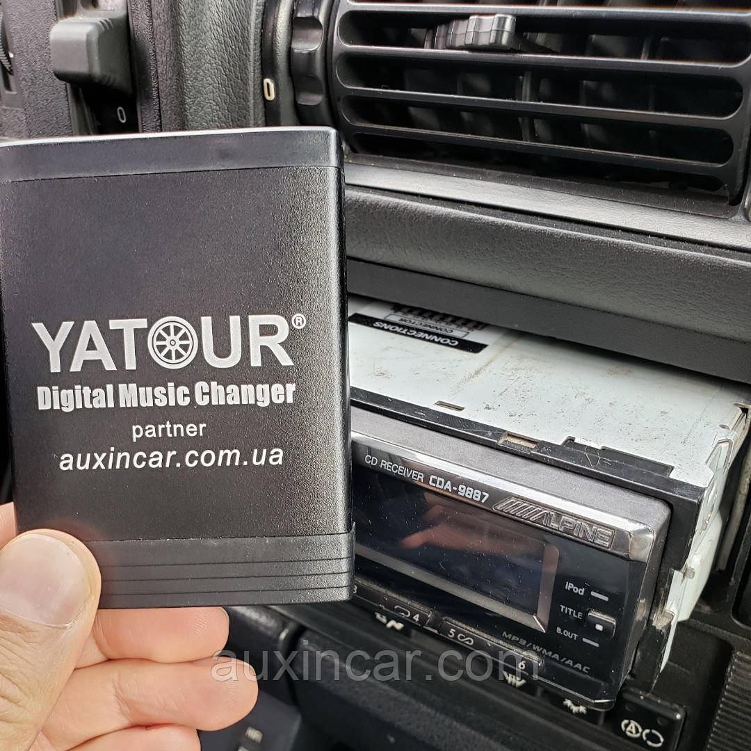 Alpine jvc aux usb sd card емулятор cd Ятур Yatour для магнітол з виходом AI-NET