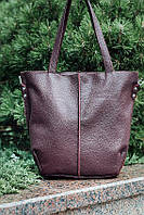 Вместительная кожаная виноградная сумка и клатч, цвета в ассортименте
