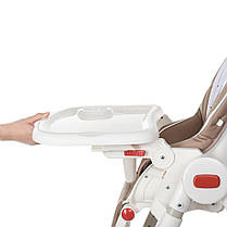 Стільчик для годування EL CAMINO ME 1037 STARS LATTE (Коричневий), фото 4