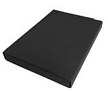 Папка-короб на липучці АКАДЕМІЯ, картонна, А4, 40 мм, PP-покриття, фото 4